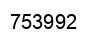 Número 753992 imagen negro