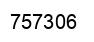 Number 757306 black image