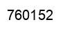 Number 760152 black image