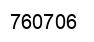 Número 760706 imagen negro
