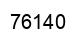 Number 76140 black image