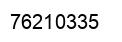 Número 76210335 imagen negro