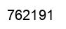 Number 762191 black image