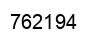 Number 762194 black image