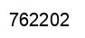 Number 762202 black image