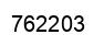 Number 762203 black image