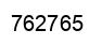 Number 762765 black image
