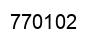 Número 770102 imagen negro