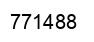 Number 771488 black image