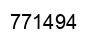 Number 771494 black image