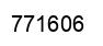 Number 771606 black image