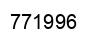 Number 771996 black image