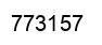 Number 773157 black image