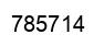 Number 785714 black image