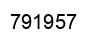 Número 791957 imagen negro