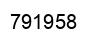 Número 791958 imagen negro