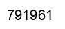 Número 791961 imagen negro