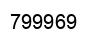 Número 799969 imagen negro