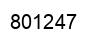 Número 801247 imagen negro