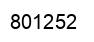 Número 801252 imagen negro