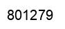 Number 801279 black image