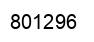 Número 801296 imagen negro
