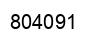 Number 804091 black image