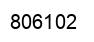 Number 806102 black image