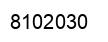 Number 8102030 black image