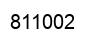 Number 811002 black image