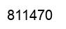 Number 811470 black image