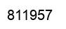 Número 811957 imagen negro