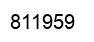 Número 811959 imagen negro