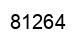 Número 81264 imagen negro