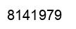 Number 8141979 black image