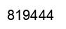 Number 819444 black image