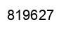 Número 819627 imagen negro