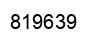 Número 819639 imagen negro