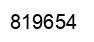 Número 819654 imagen negro