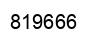Number 819666 black image