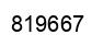 Number 819667 black image