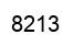 Number 8213 black image