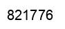 Number 821776 black image