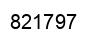 Number 821797 black image