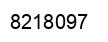 Number 8218097 black image
