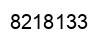Number 8218133 black image