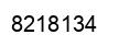 Number 8218134 black image