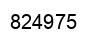 Número 824975 imagen negro