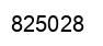 Number 825028 black image