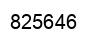 Número 825646 imagen negro
